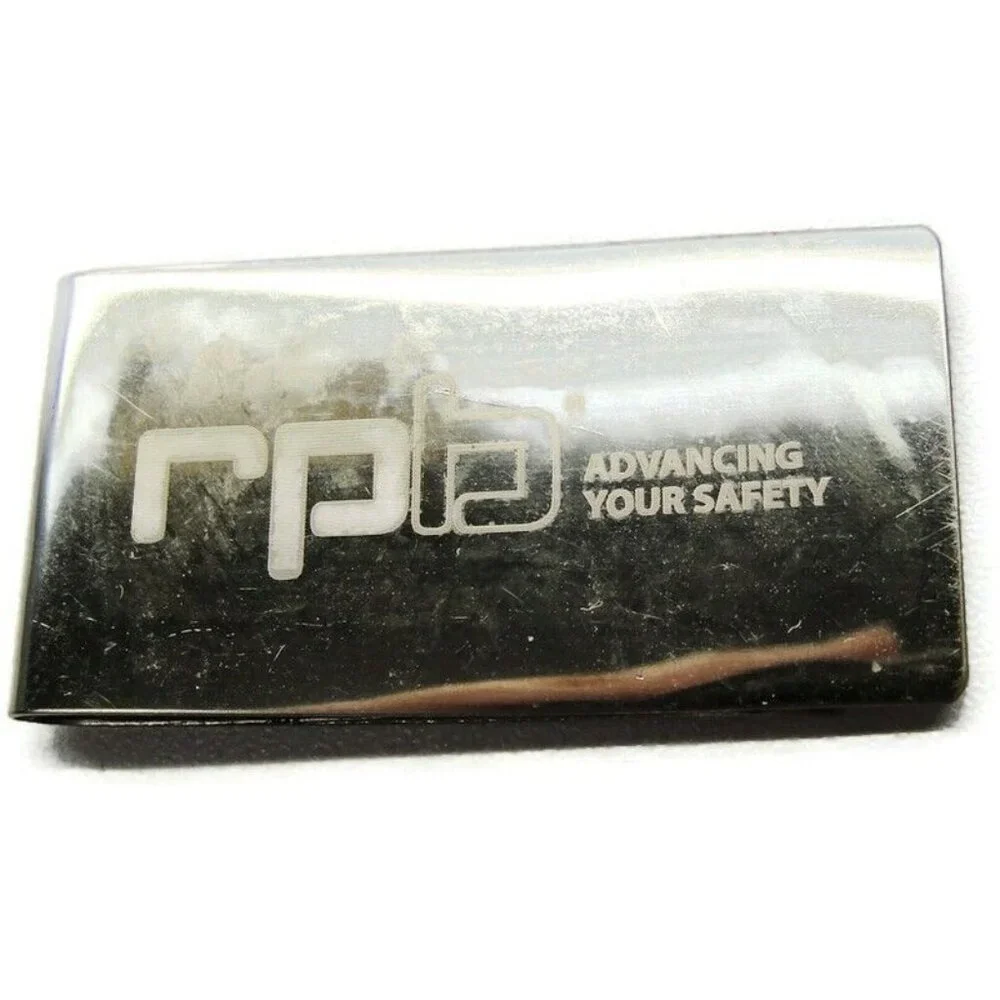 RPB Money Clip Stainless Steel RPB Advancing Your Safety Cash